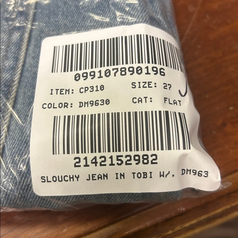 J Crew Slouchy jean with embellished side strip CP310